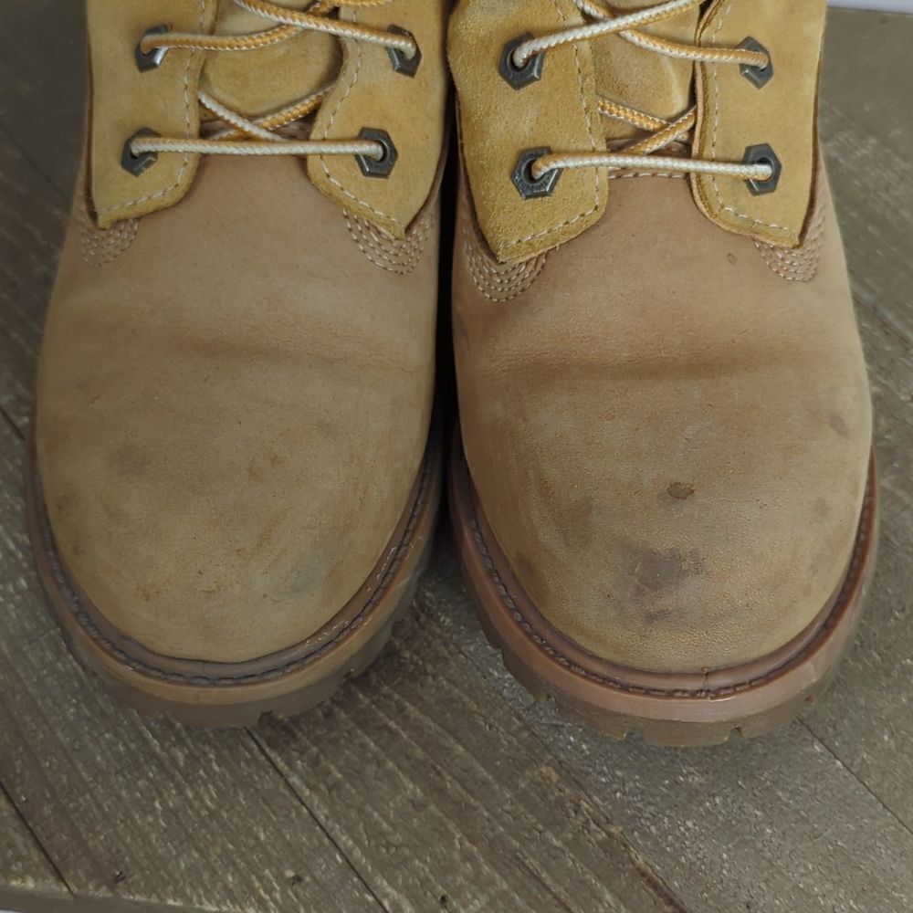 Timberlands teddy fleece roll down boots 7 - Picture 5 of 8